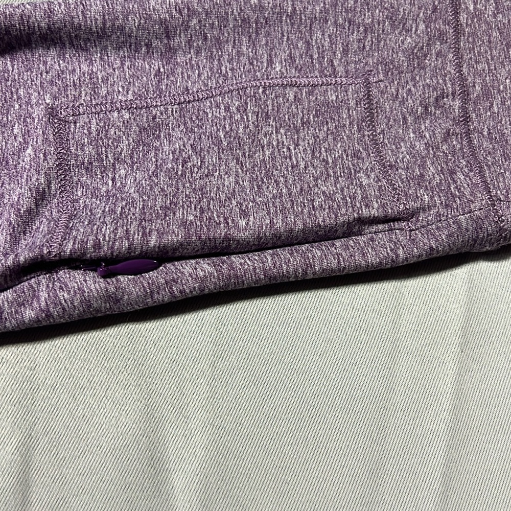 Purple market and spruce athleisure shirt size medium cowl neck - Picture 8 of 9